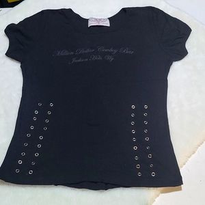 V-Twin Women's Black T-Shirt Size XXL